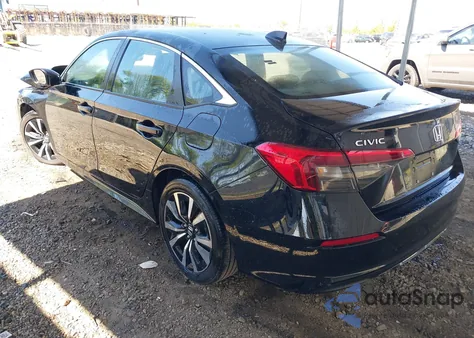 2023 Honda Civic Ex /Ex W/O Bsi из США, поврежденный, VIN 2HGFE1F73PH320247